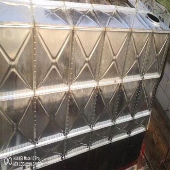 300立方鍍鋅鋼板水箱和搪瓷鋼板水箱具有安裝方式相同性