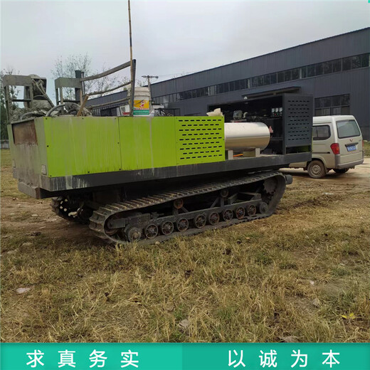 大型履帶路肩滑模機路沿石自走成型機路邊溝自動成型機