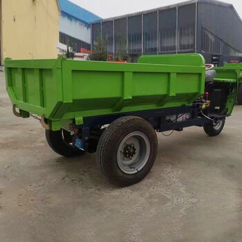 工程用柴油三輪車礦用翻斗自卸三輪車工地柴油三輪車
