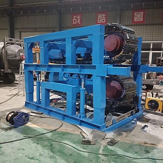 礦山用液壓皮帶輸送機(jī)液壓遙控鋼制履帶底盤
