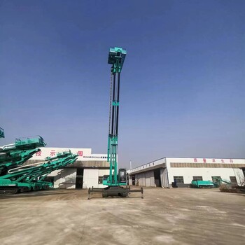 履帶潛孔鉆機(jī)護(hù)坡錨固鉆機(jī)履帶式錨固鉆機(jī)