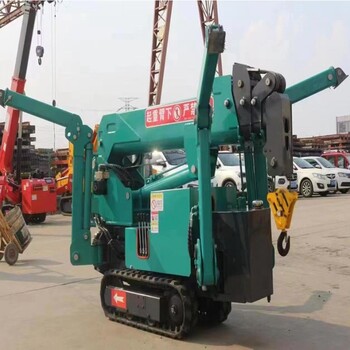 伸縮臂蜘蛛吊可進(jìn)電梯5噸履帶式蜘蛛吊車履帶式蜘蛛吊車