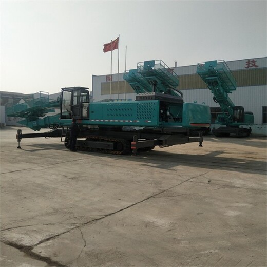 高舉升巖石鉆孔機(jī)邊坡支護(hù)潛孔鉆機(jī)全自動護(hù)坡錨固鉆機(jī)
