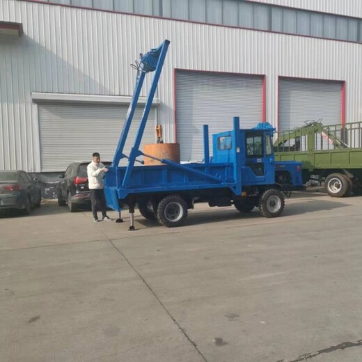全自動(dòng)吊棺挖墓下棺車回填白事龍門吊挖坑拉棺龍門吊下葬車