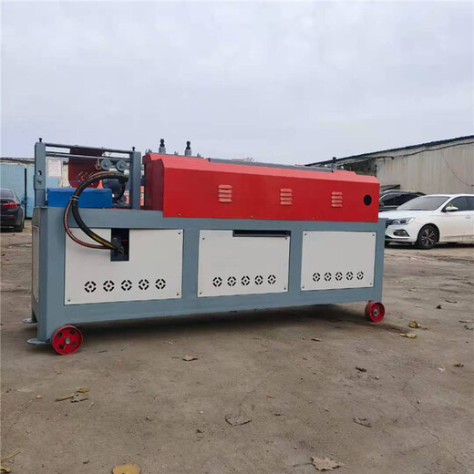 小型鋼筋調(diào)直機(jī)7.5KW誤差小全自動數(shù)控液壓鋼筋校直機(jī)