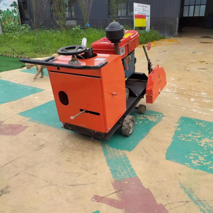 水泥路面切割机混凝土地面切缝机500型柴油切割机