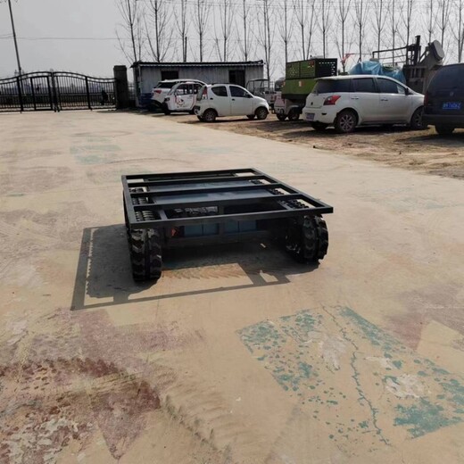運(yùn)輸車遙控底盤裝載機(jī)械電動(dòng)底盤橡膠履帶底盤