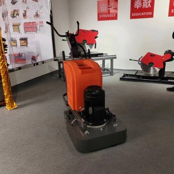 手推式環(huán)氧地坪研磨機混凝土地面打磨機12頭固化地坪拋光機