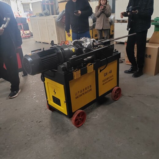 供應(yīng)鋼筋滾絲機40加重螺紋滾絲機鋼筋搓絲機價格