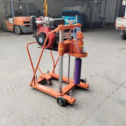 各地質取芯機公路檢測混凝土路面抽芯取樣機路面鉆孔混凝土取芯機