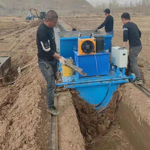 施工浇筑成型渠道衬砌机水利灌溉渠道成型机渠道成型机