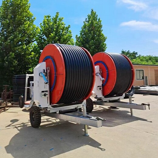移动大型绞盘喷灌机全自动灌溉设备节能省水喷灌机