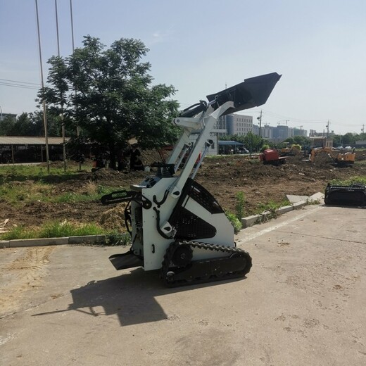四驅(qū)履帶微型小鏟車(chē)滑移裝載機(jī)原地旋轉(zhuǎn)定制款出口款