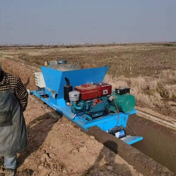 農(nóng)田澆灌溝渠襯砌機(jī)U型滑膜水渠成型機(jī)農(nóng)田水渠溝渠機(jī)