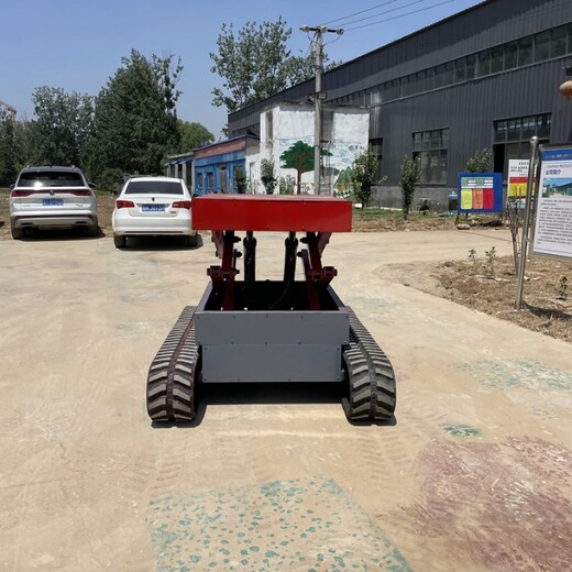 履帶平板運輸升降車建筑沙石土方工程運輸車水泥草地搬運車