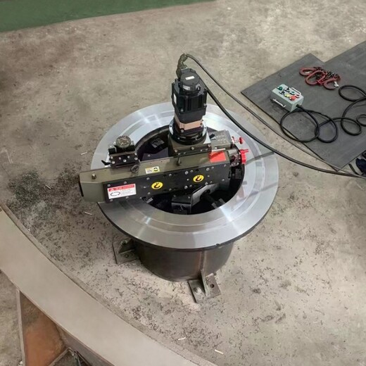 便攜式法蘭端面加工機(jī)加工范圍50-610mm法蘭面在線修復(fù)