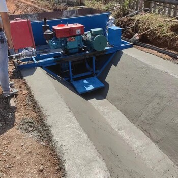 排水渠道成型設(shè)備邊溝水渠成型機(jī)器水渠滑模機(jī)