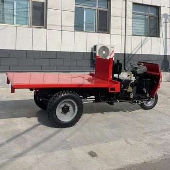 農(nóng)用柴油三輪車(chē)建筑工地三輪翻斗車(chē)工程液壓自卸三輪車(chē)