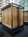 美能MBR膜節(jié)能曝氣裝置，簾式SMM-1522D中空纖維膜雙端產(chǎn)水