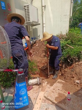 深圳检测水管漏水单位，PE水管漏水维修，地下管道漏水查漏修复