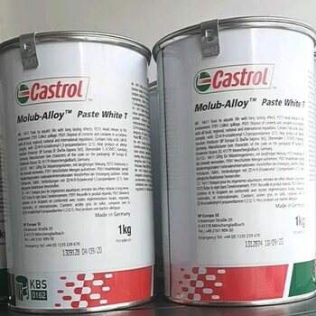 多功能食品级润滑脂嘉实多Castrol-Optileb-GR-UF1灌装机精磨机