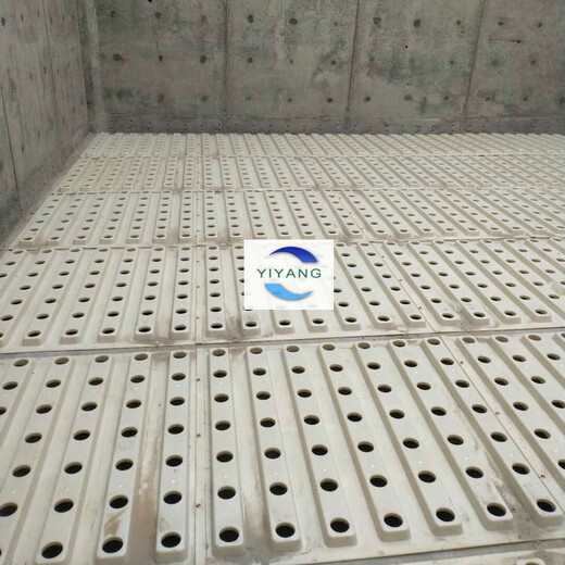 天津市V型滤池整体浇筑滤板ABS模板滤板施工流程