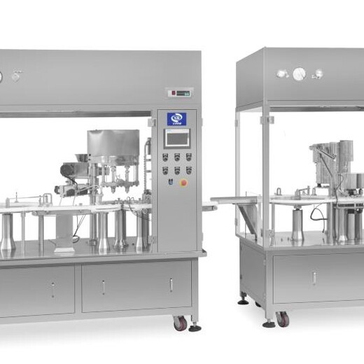 YS-XGYZ-100西林瓶灌装压塞轧盖生产线
