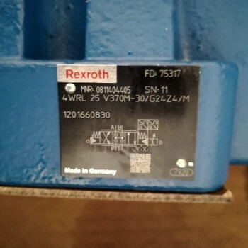 4WRKE25W8-350L-3X/6EG24K31/F1D3M力士樂比例閥庫存