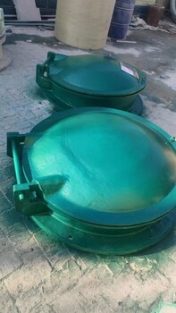 固原節能側翻圓拍門300mm鑄鐵拍門