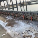 定制2.0m*1.5m鋼制節(jié)制閘噴砂除銹防腐處理支渠鑄鐵閘門