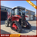 橡膠履帶三角輪拖拉機(jī)改裝轉(zhuǎn)向靈活壓實(shí)率低