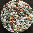 江蘇揚(yáng)州透水膠粘石粘合劑透明色微黃耐黃藝術(shù)地坪