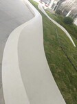 江苏扬州UHPC透光水磨石花坛泰科仿石发光座椅