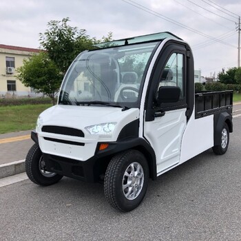 電動(dòng)四輪貨車1-2噸平板欄板載運(yùn)車定制四輪四輪周轉(zhuǎn)車