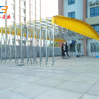 广东深圳龙岗推拉活动雨棚架构稳定厂家欢迎致电