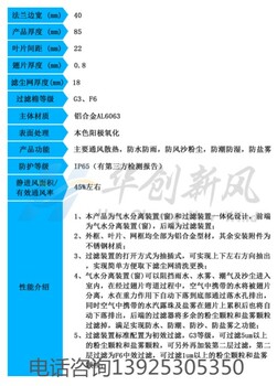 儲能柜集裝箱百葉窗防水防塵