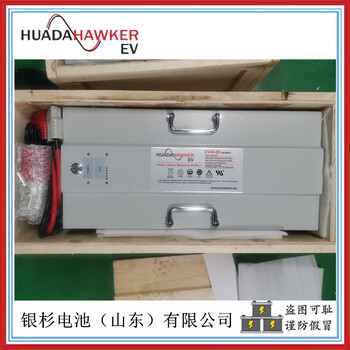 HAWKER霍克锂电池EV24-200重载AGV运输车用24V-200AH锂电池