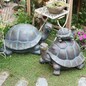 玻璃钢仿真乌龟雕塑，创意可爱乌龟雕塑