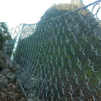 黃土邊坡防護網高速山體防護網