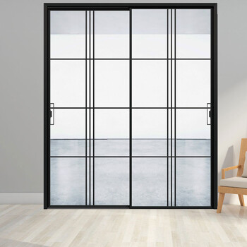  Guigang aluminum alloy living room sliding door Foshan balcony sliding door manufacturer invites agent