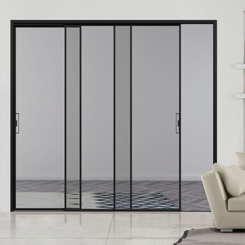  Guigang aluminum alloy living room sliding door Foshan balcony sliding door manufacturer invites agent