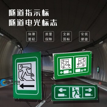 隧道電光標(biāo)志led疏散指示燈緊急停車帶指示標(biāo)識(shí)蘇米科技