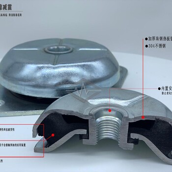 空压机减震器设备减震器风机减震器机械减震器橡胶减震器