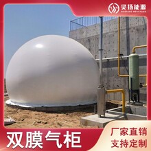大型沼气气柜养殖场沼气储存设备一体化双膜气柜