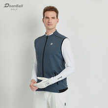 Deanball（迪恩鲍尔）高尔夫运动休闲秋冬背心加绒保暖立领马甲