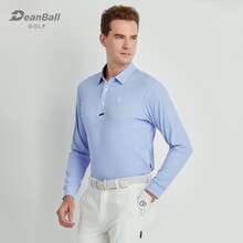 Deanball（迪恩鲍尔）秋冬男士高尔夫运动休闲POLO衫加厚保暖舒适透气golf长袖T恤