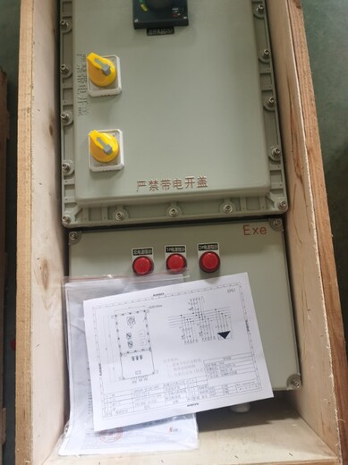 金防电器防爆控制箱10A粉尘防爆控制箱BXK8050生产厂家