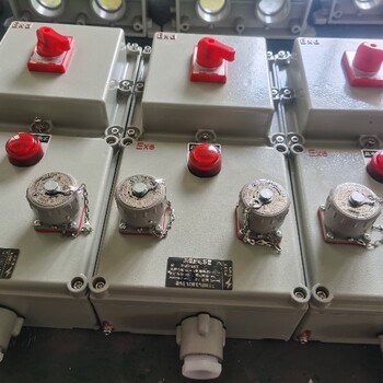 定做防爆檢修電源插座箱220380v三相四線移動(dòng)式防爆插座開(kāi)關(guān)箱
