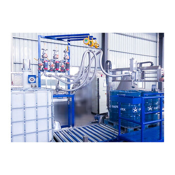 800升噸桶化學(xué)液體灌裝機(jī)自動定位灌裝機(jī)