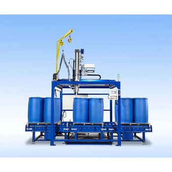 1200L吨桶洁厕液灌装机自动装桶灌装机
